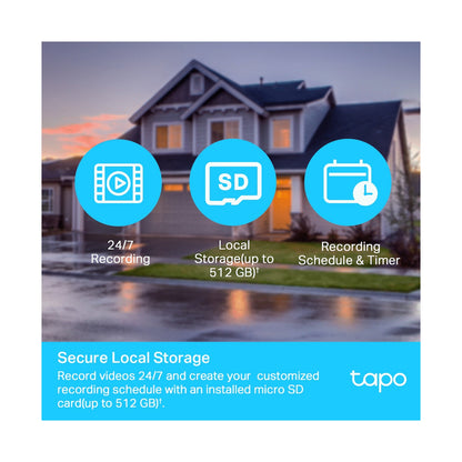 TP-Link Tapo C500 1080p Outdoor Pan/Tilt Security Wi-Fi Camera