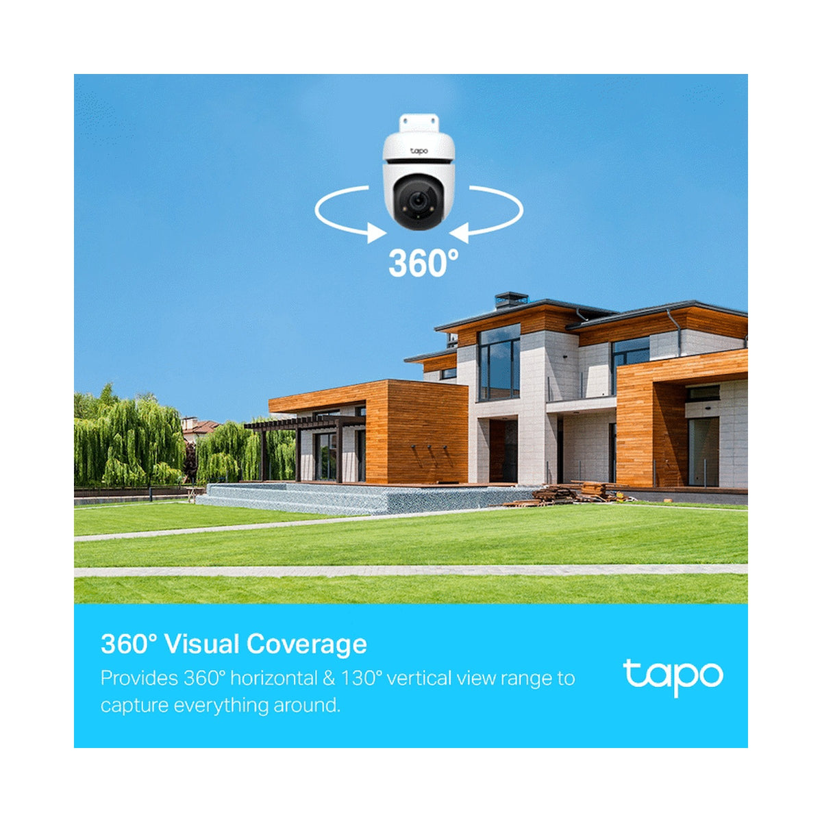 TP-Link Tapo C500 1080p Outdoor Pan/Tilt Security Wi-Fi Camera
