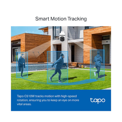 TP-Link Tapo C510W 2K Outdoor Pan/Tilt Security WiFi Camera