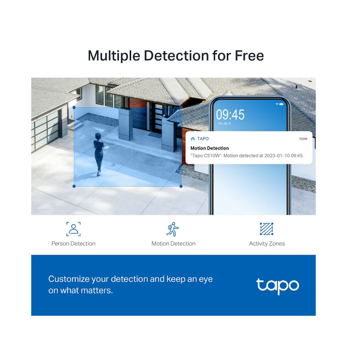 TP-Link Tapo C510W 2K Outdoor Pan/Tilt Security WiFi Camera