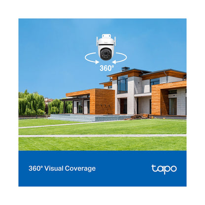 TP-Link Tapo C520WS 4MP 2K QHD Outdoor Pan/Tilt Security Wi-Fi Camera
