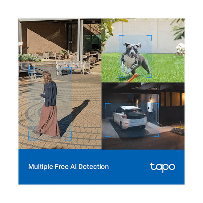 TP-Link Tapo C520WS 4MP 2K QHD Outdoor Pan/Tilt Security Wi-Fi Camera