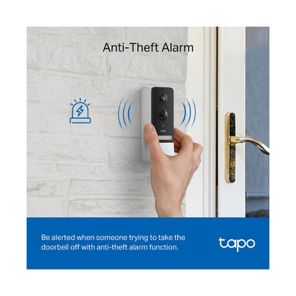 TP-Link Tapo D230S1 5MP 2K Smart Battery Video Doorbell 180 Days