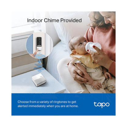 TP-Link Tapo D230S1 5MP 2K Smart Battery Video Doorbell 180 Days