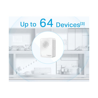 TP-Link Tapo H100 Smart Wi-Fi 868mhz Hub with Chime