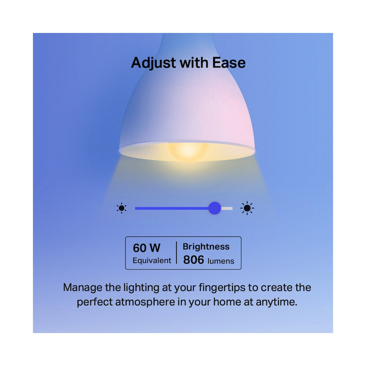 TP-Link Tapo L530E 9w Smart Wi-Fi Light Bulb, Multicolor, A60, E27