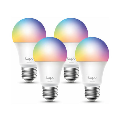 TP-Link Tapo L530E (4-Pack) Smart Wi-Fi Light Bulb - Multicolor