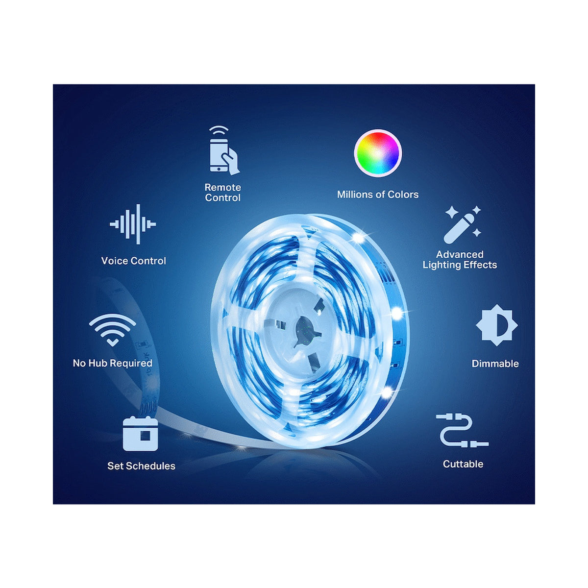 TP-Link Tapo L920-5 5m Smart Wi-Fi Light Strip - White