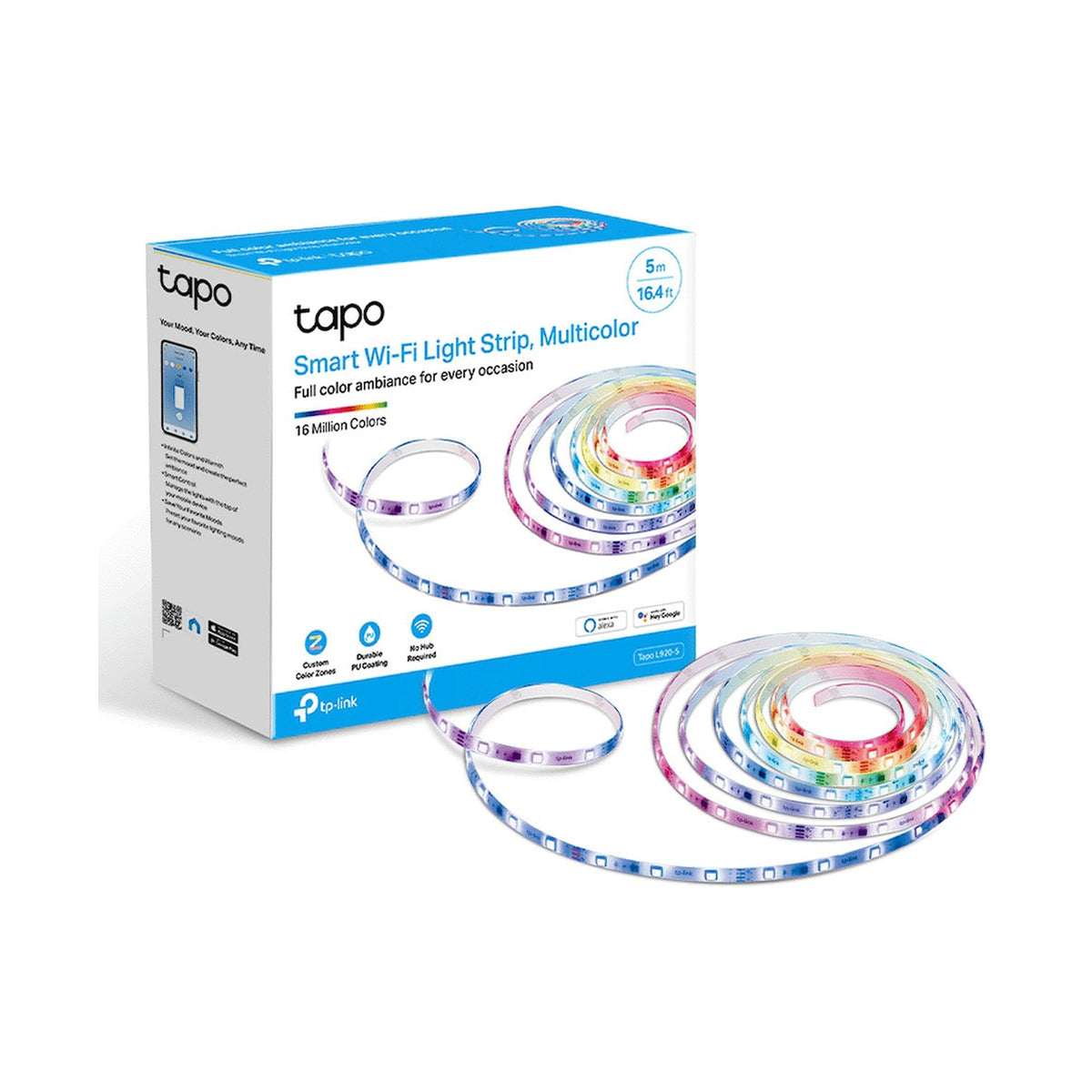 TP-Link Tapo L920-5 5m Smart Wi-Fi Light Strip - Multicolor
