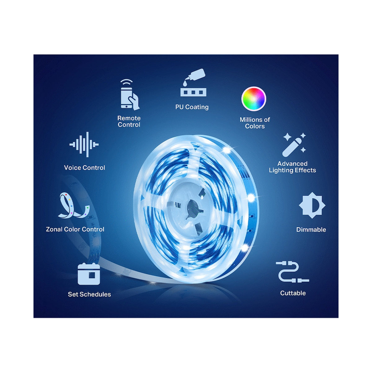 TP-Link Tapo L920-5 5m Smart Wi-Fi Light Strip - Multicolor
