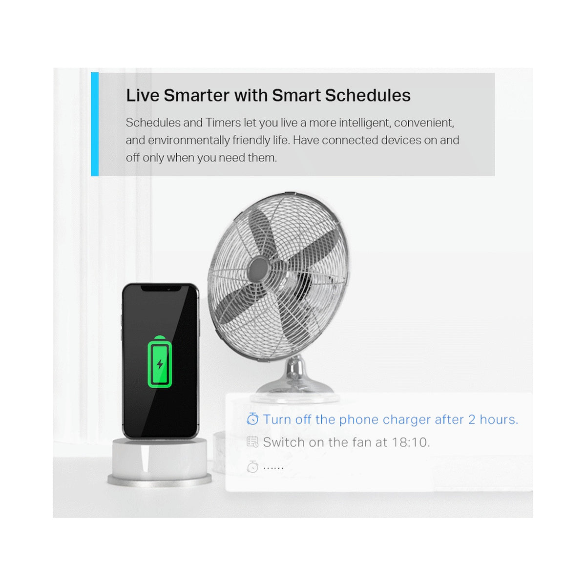 TP-Link Tapo P110 13A 2 Pin Shuco Smart Wi-Fi Plug, Power Monitoring
