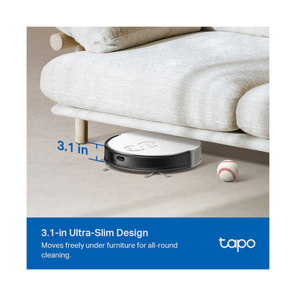 TP-Link Tapo RV20 Robot LIDAR Vacuum, 2600 mAh