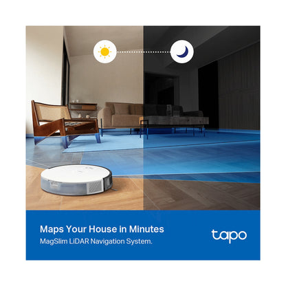TP-Link Tapo RV20 Robot LIDAR Vacuum, 2600 mAh