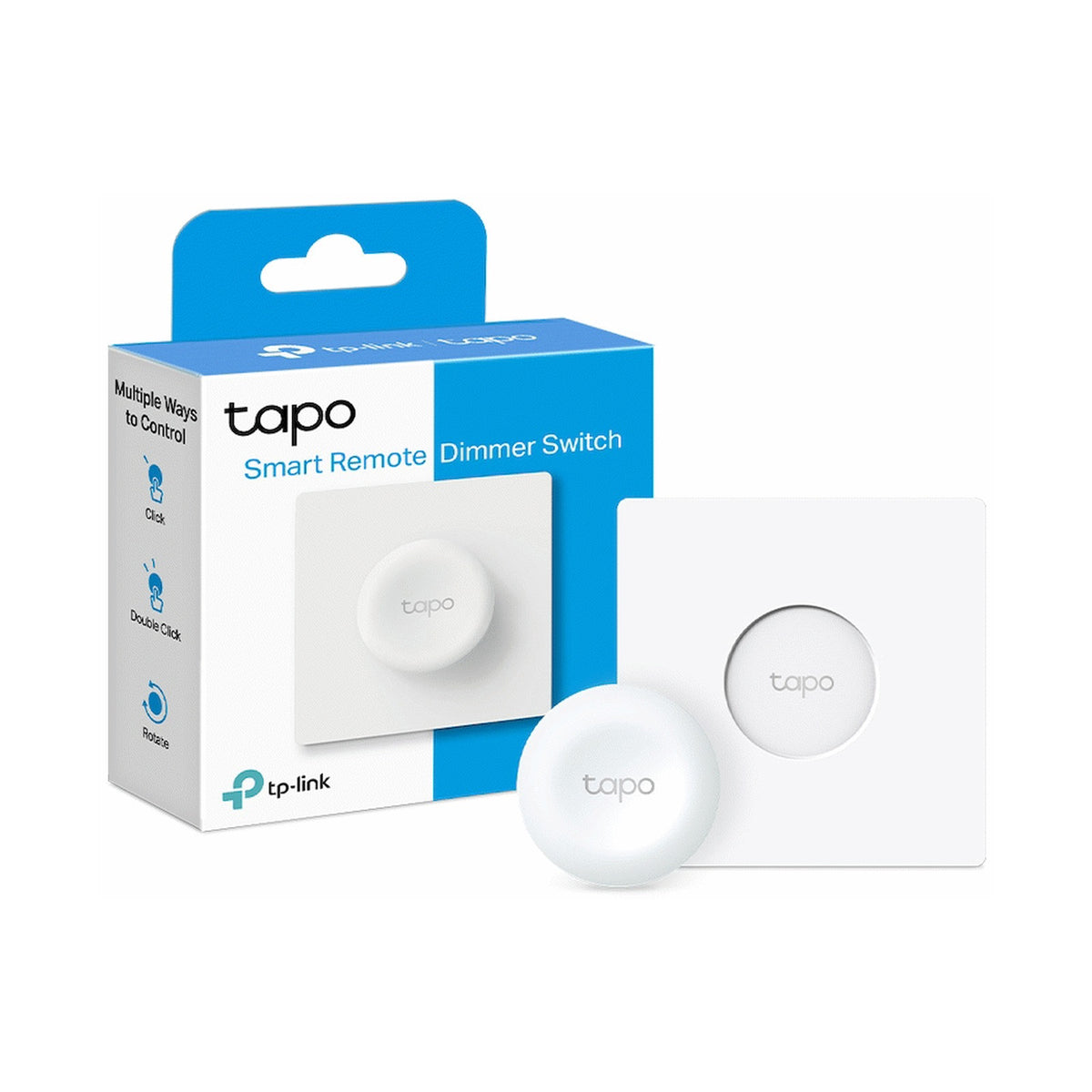 TP-Link Tapo S200D Smart 868mhz Remote Dimmer Switch with CR2032 Battery