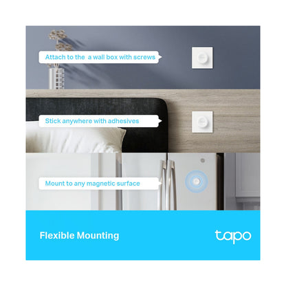 TP-Link Tapo S200D Smart 868mhz Remote Dimmer Switch with CR2032 Battery