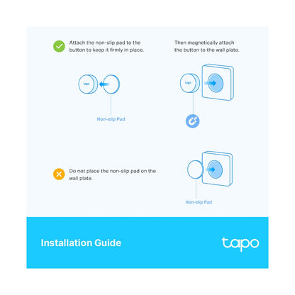 TP-Link Tapo S200D Smart 868mhz Remote Dimmer Switch with CR2032 Battery
