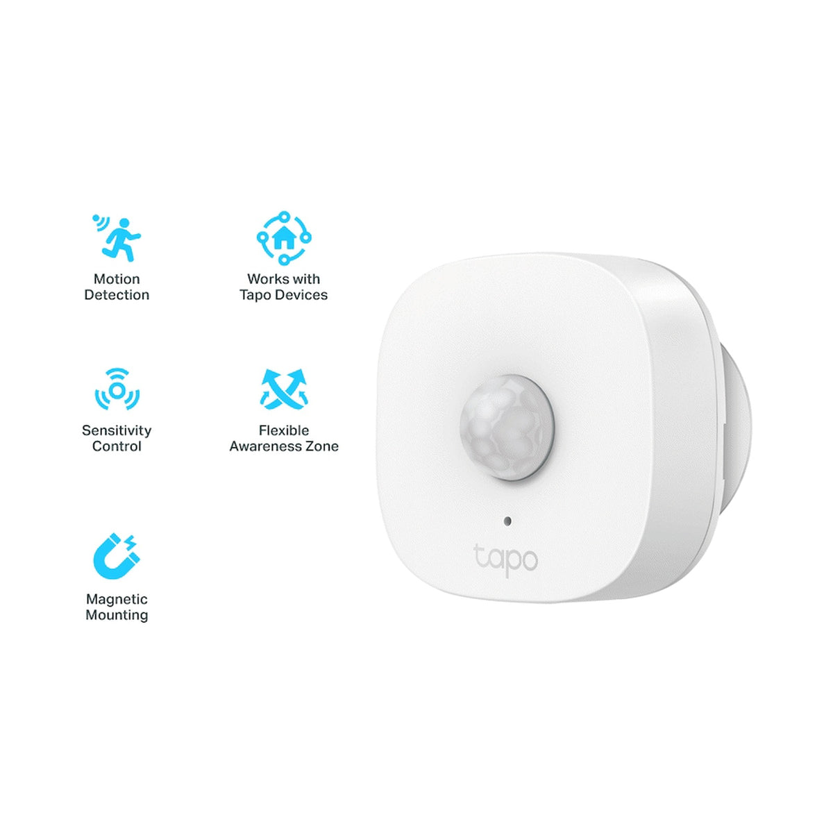 TP-Link Tapo T100 Smart 868mhz Motion Sensor - CR2032 Battery