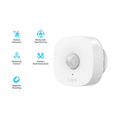 TP-Link Tapo T100 Smart 868mhz Motion Sensor - CR2032 Battery