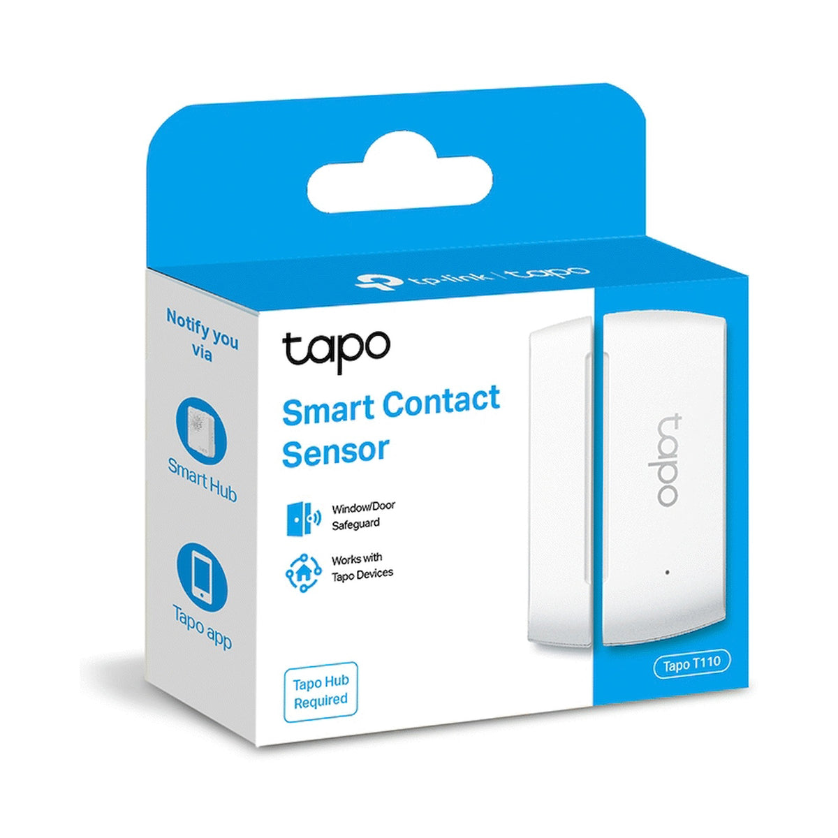 TP-Link Tapo T110 Smart 868mhz Door/Window Sensor with CR2032 Battery
