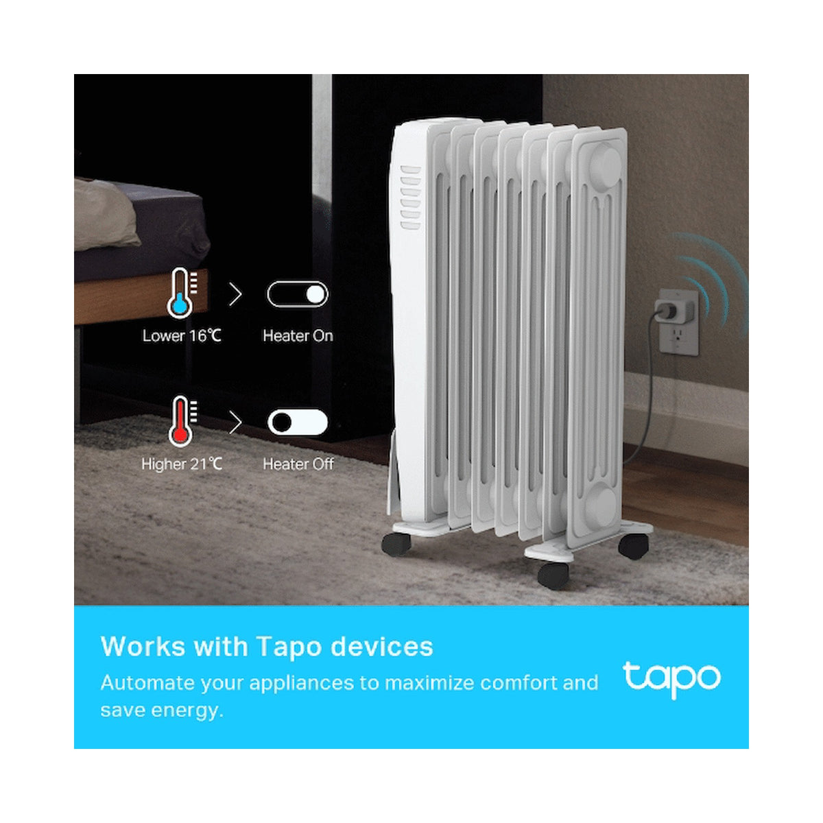 TP-Link Tapo T315 Smart 868mhz Temperature & Humidity Monitor