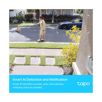 TP-Link Tapo C420 2K QHD Smart Wire-Free Security Camera, 1 Camera System
