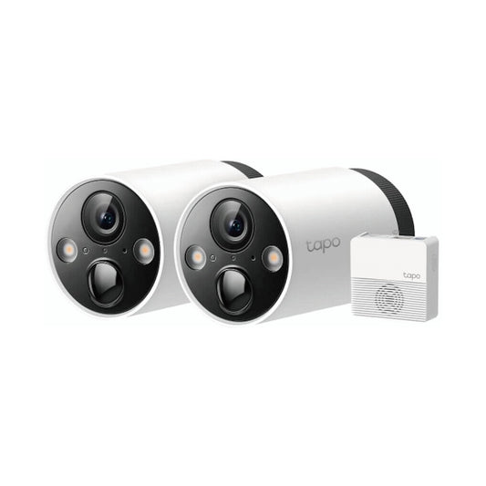 TP-Link Tapo C420S2 2K Smart Wire-Free Security Camera, 2 Camera System