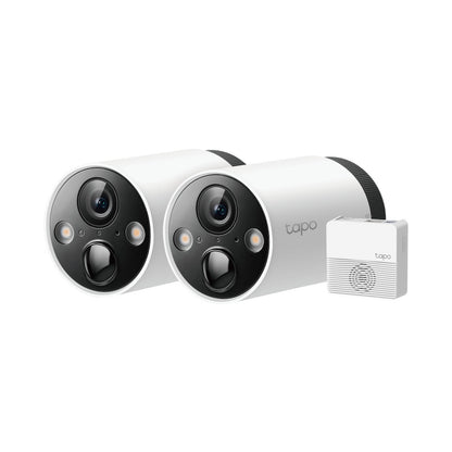 TP-Link Tapo C420S2 2K Smart Wire-Free Security Camera, 2 Camera System