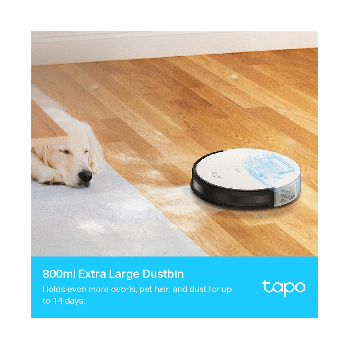 TP-Link Tapo RV10 Lite - Robot Vacuum Cleaner, Gyroscope, 2600mah