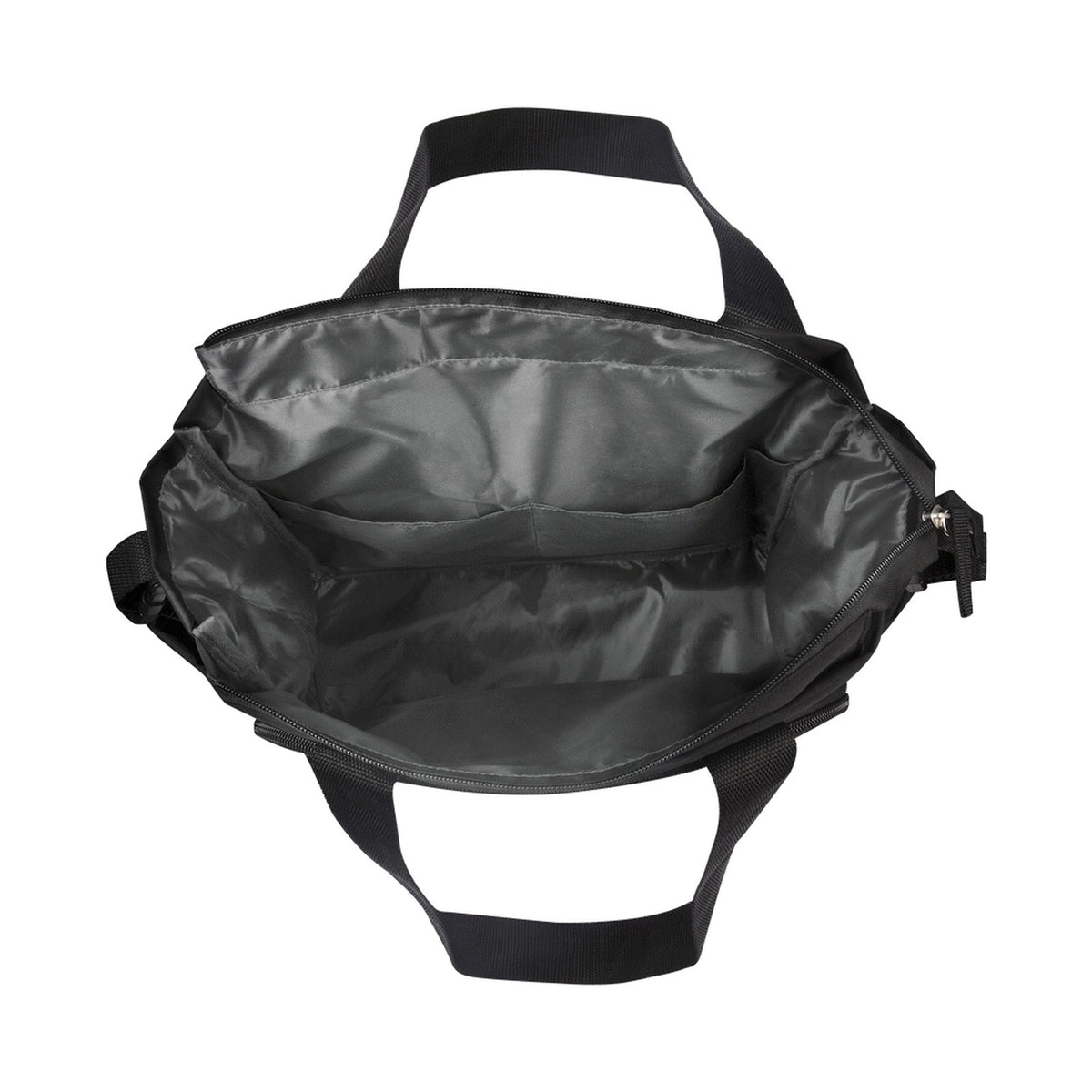 Totes Babe Caricia 22l Diaper Tote Bag - Black/Grey