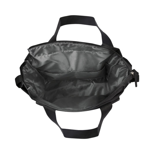 Totes Babe Caricia 22l Diaper Tote Bag - Black/Grey