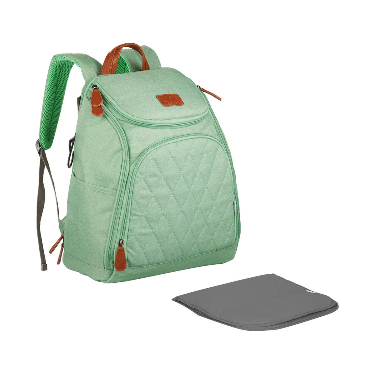 Totes Babe Montana Diaper Backpack Mint