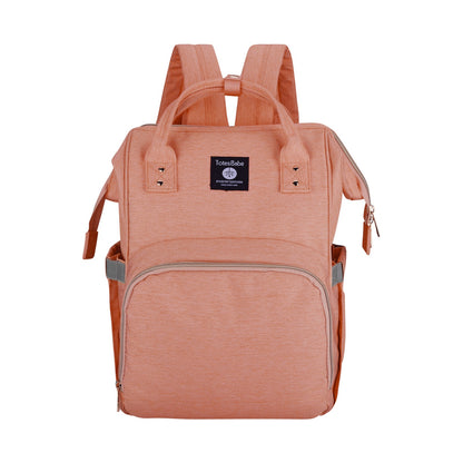 Totes Babe Alma 18l Diaper Backpack - Peach