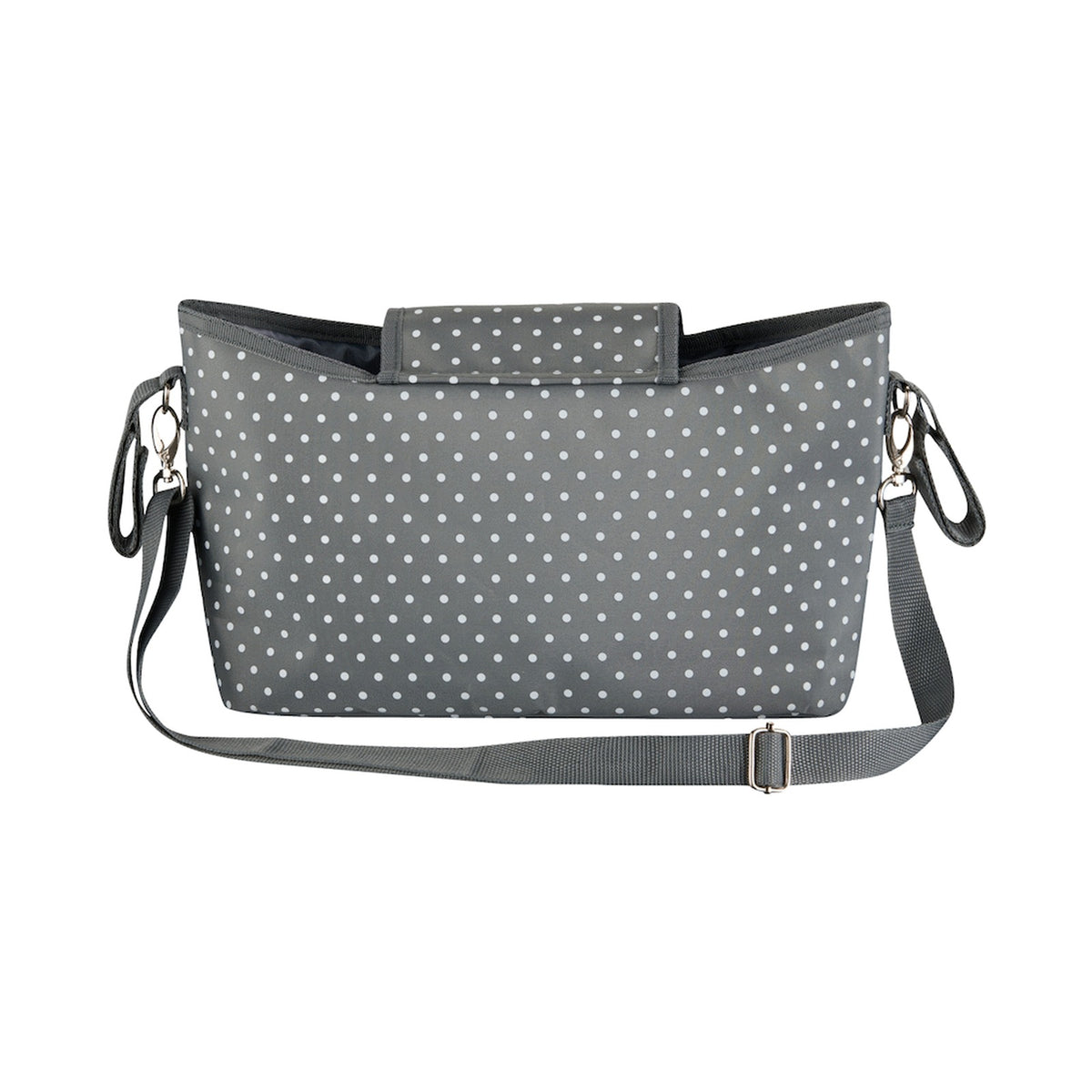 Totes Babe Dotty Series Stroller Caddy Grey