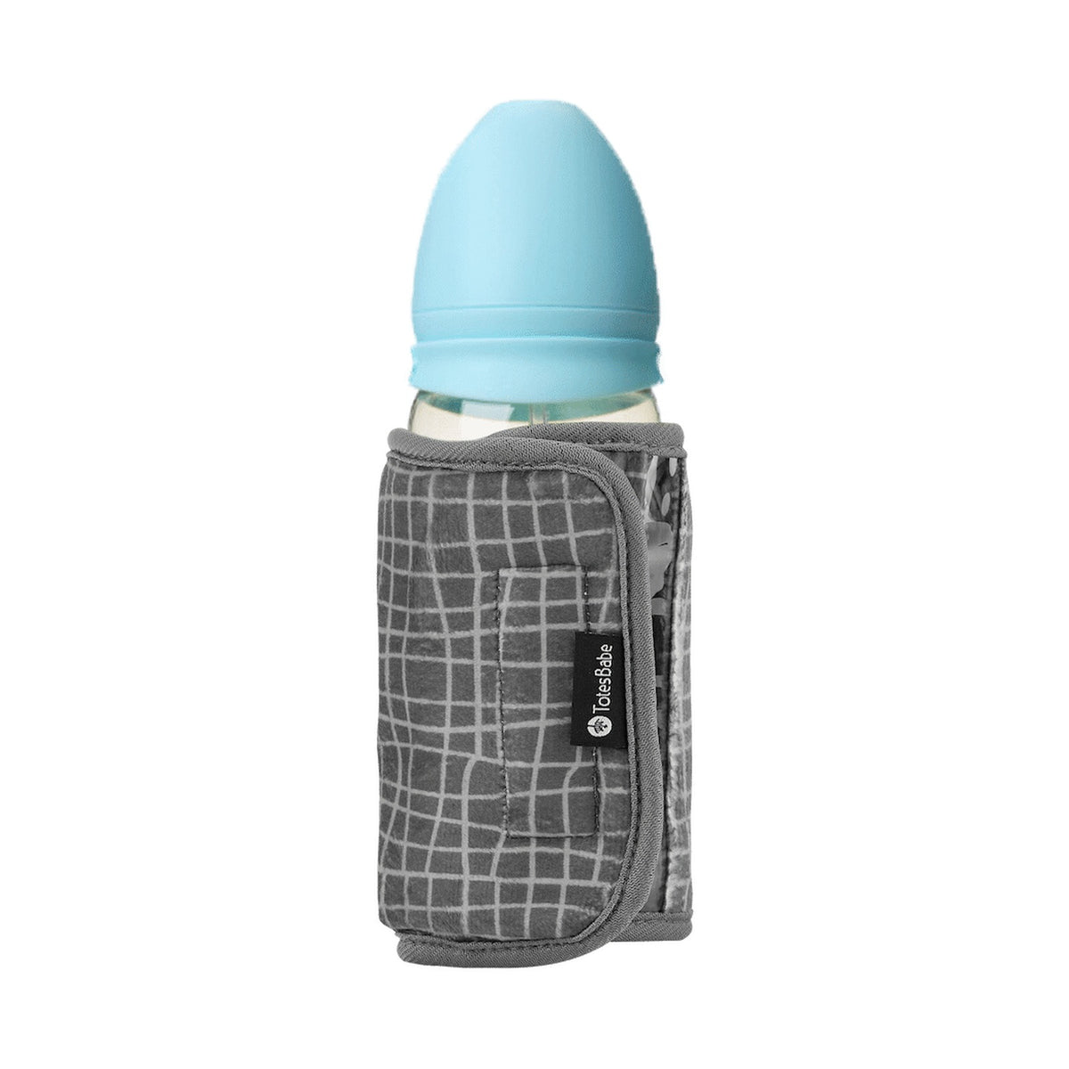 Totes Babe Wavy Series USB Bottle Warmer - Grey