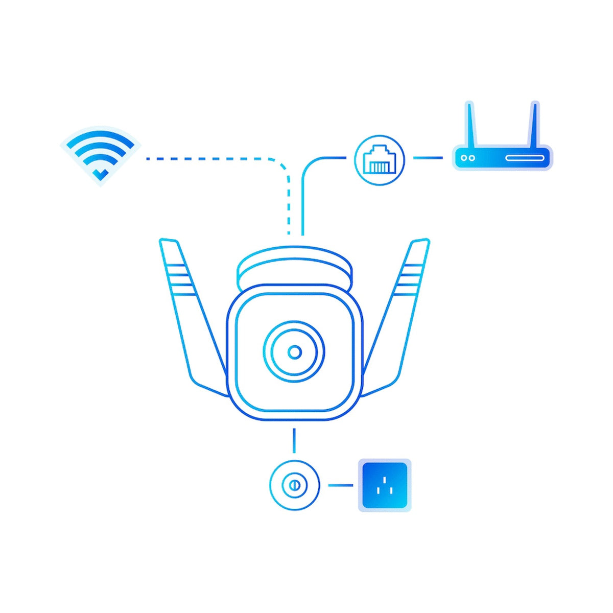 TP-Link Tapo TC65 3MP Outdoor Security Wi-Fi Camera