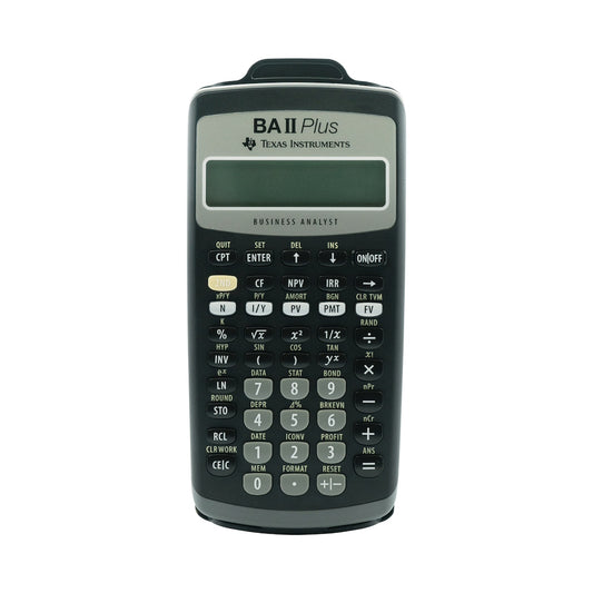 Texas Instruments BA ii Plus Financial Calculator