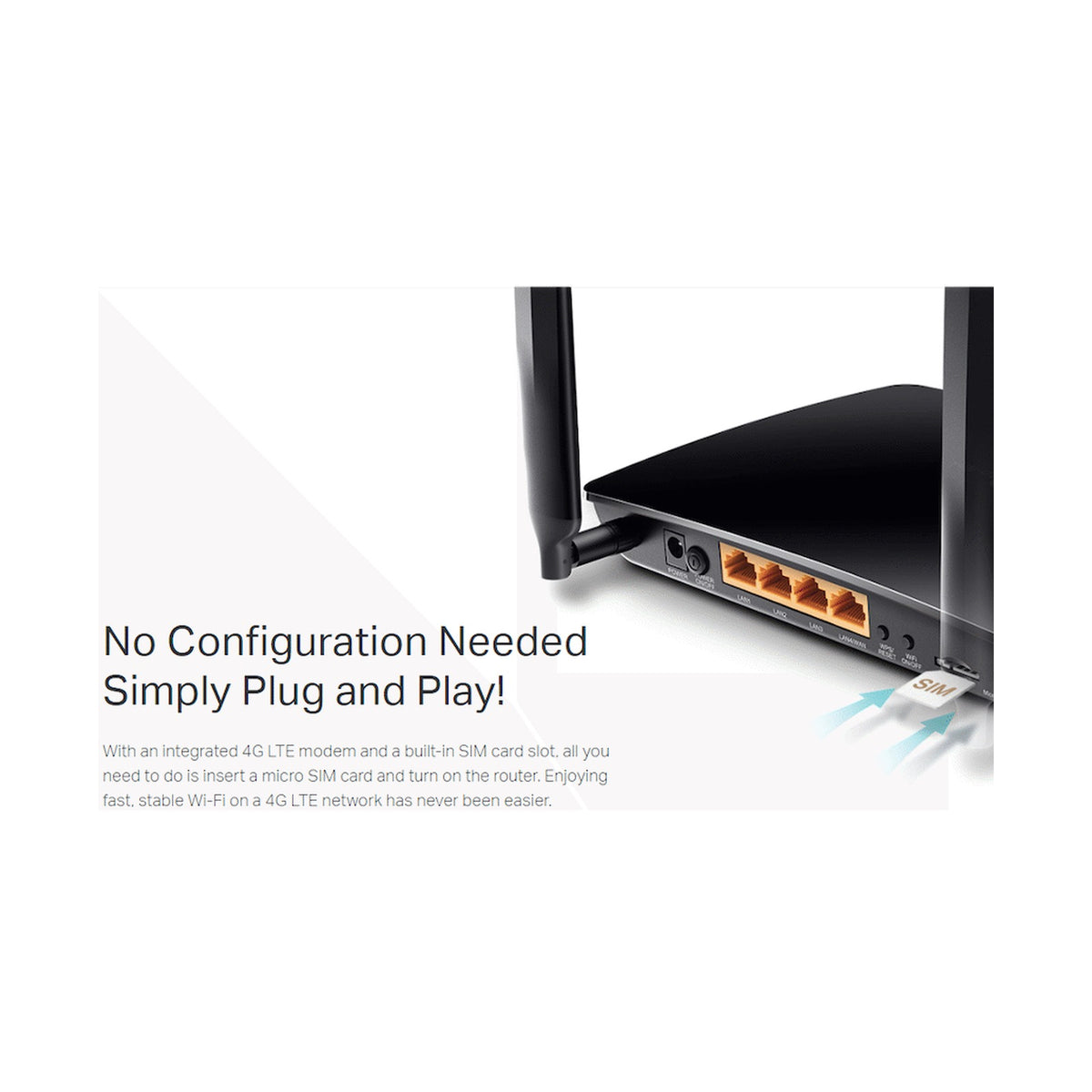 TP-Link TL-MR150 300Mbps Wireless N 4G LTE Router