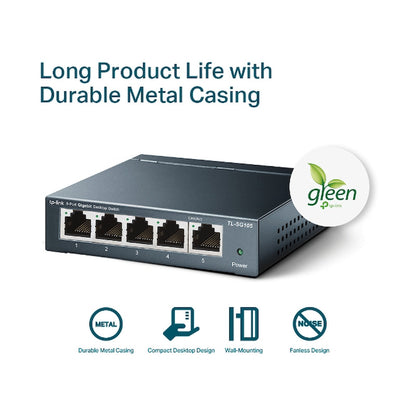 TP-Link TL-SG105 5-Port Gigabit Desktop Switch
