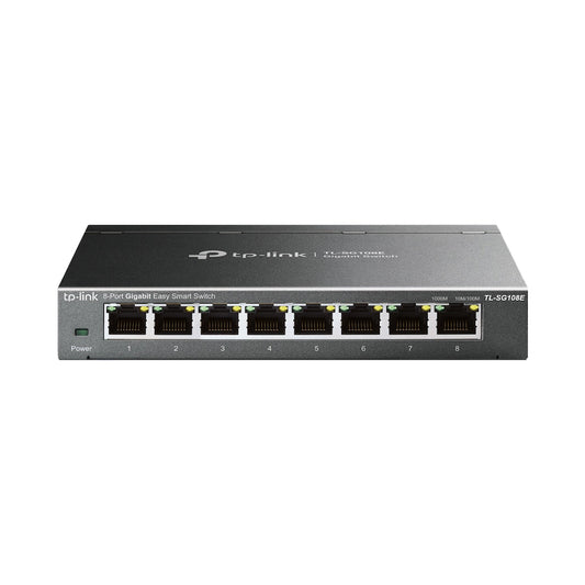TP-Link TL-SG108E 8-Port Gigabit Easy Smart Switch