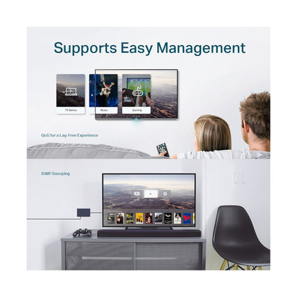 TP-Link TL-SG108E 8-Port Gigabit Easy Smart Switch