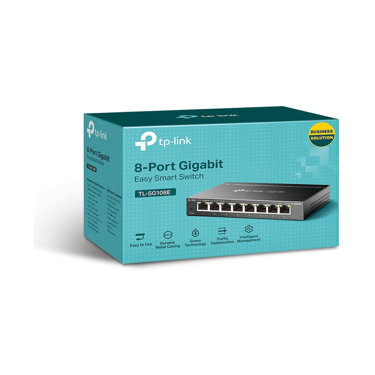 TP-Link TL-SG108E 8-Port Gigabit Easy Smart Switch