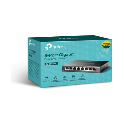 TP-Link TL-SG108E 8-Port Gigabit Easy Smart Switch