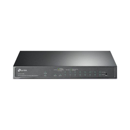 TP-Link TL-SG1210MPE 10-Port Gigabit Easy Smart Switch with 8-Port PoE+