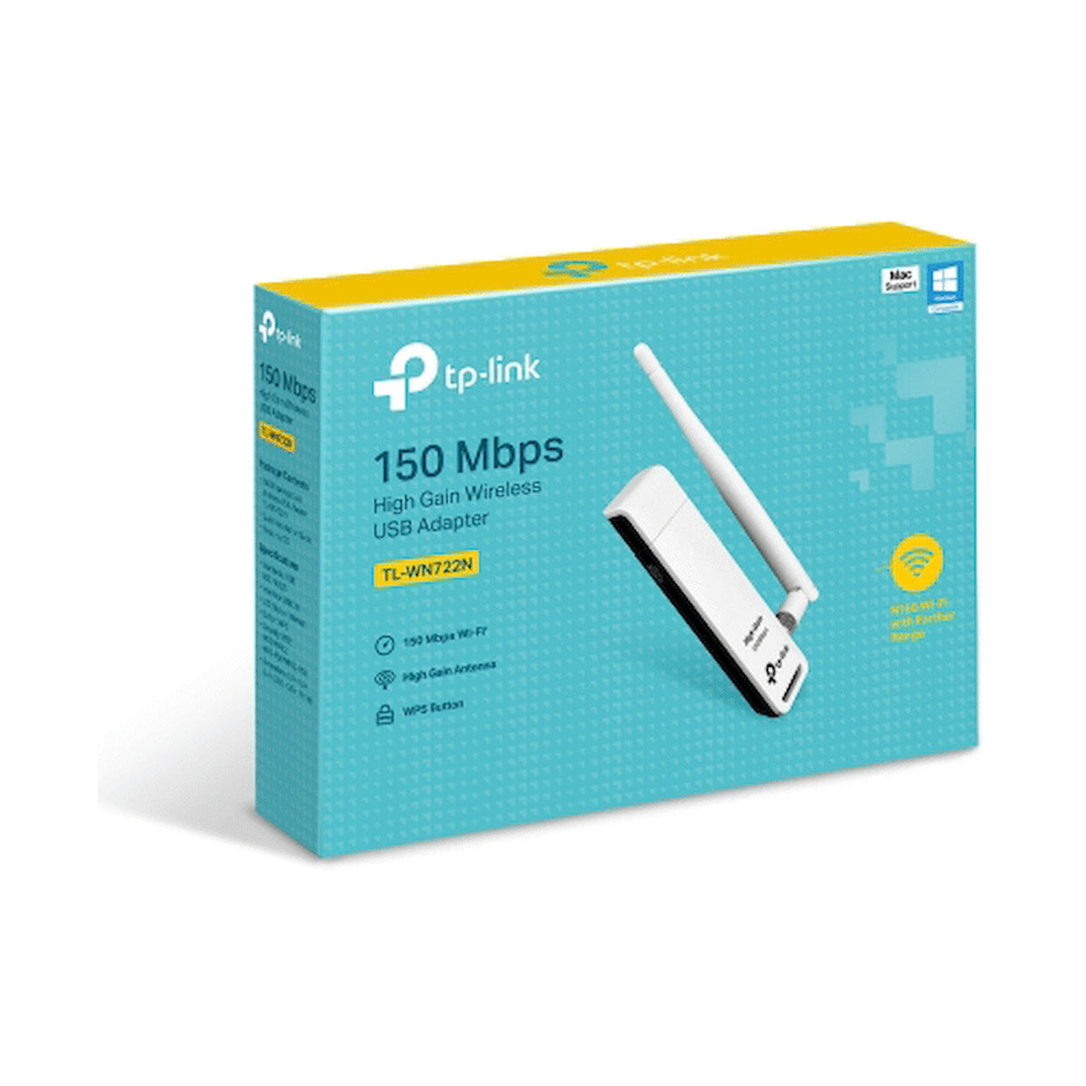 TP-Link TL-WN722N 150Mbps High Gain Wireless USB Adapter