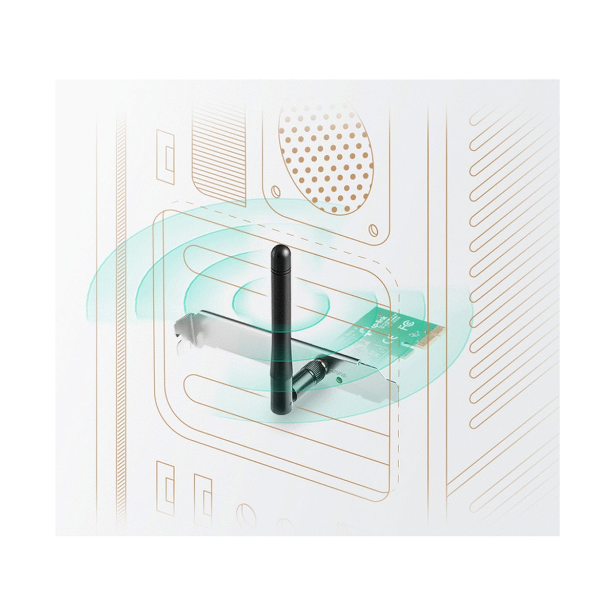 TP-Link TL-WN781ND 150Mbps Wireless N PCI Express Adapter