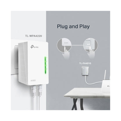 TP-Link TL-WPA4221 KIT AV600 Powerline Wi-Fi Kit