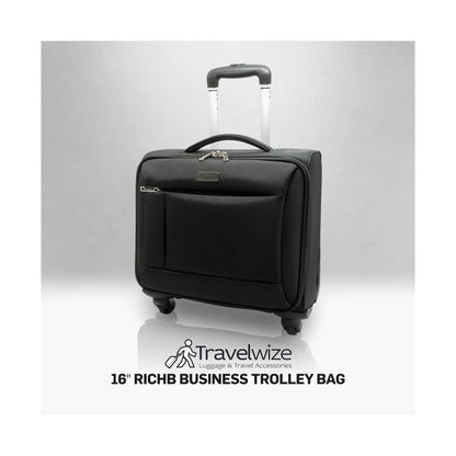 Travelwize RichB Business Trolley 16" - Black