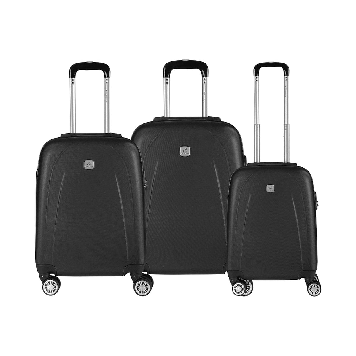 Travelwize Stratus ABS 3-Piece Set - Dark Grey