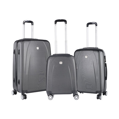 Travelwize Stratus ABS 3-Piece Set - Dark Grey