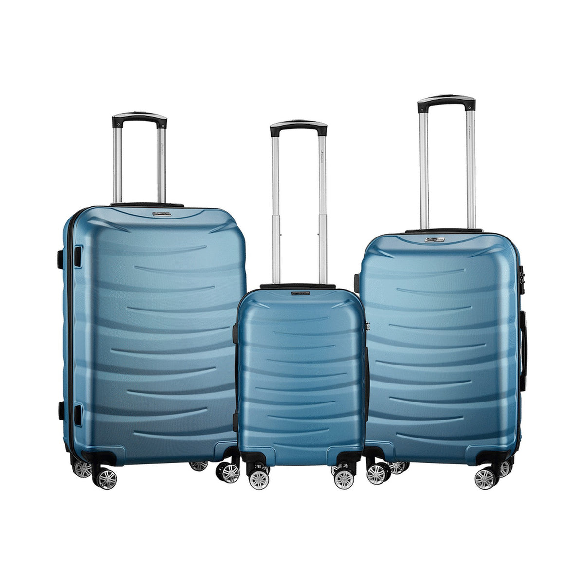 Travelwize Arrow ABS 3Pc Luggage Set - Seafoam.